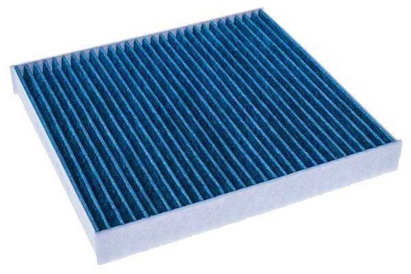 DENCKERMANN M110875A Pollen filter Activated Carbon Filter, Particulate filter (PM 2.5), with antibacterial action, with fungicidal effect, 254 mm x 235 mm x 32 mm