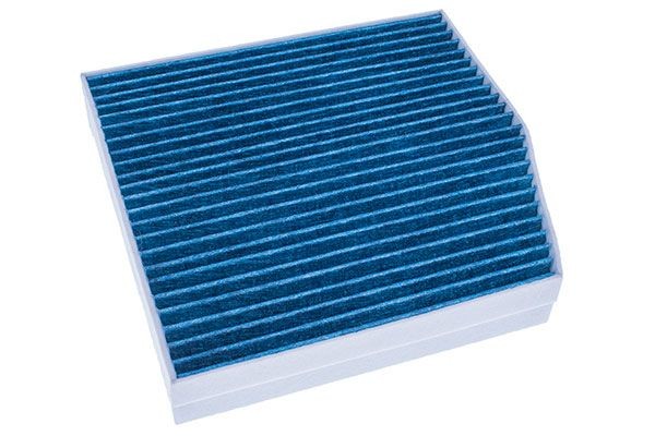 DENCKERMANN M110881A Pollen filter Activated Carbon Filter, Particulate filter (PM 2.5), with antibacterial action, with fungicidal effect, 240 mm x 254 mm x 43 mm