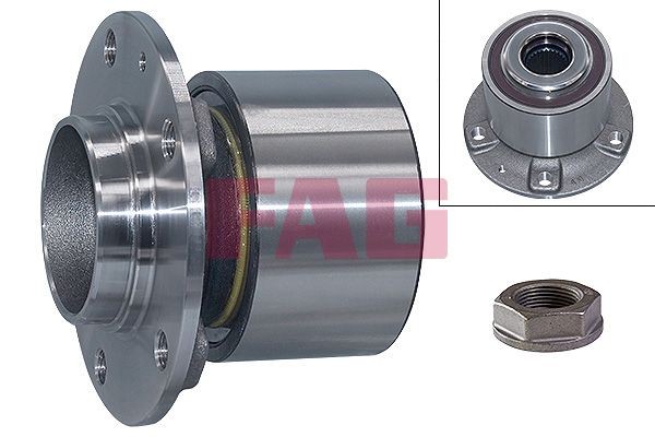 FAG 713 6506 80 Wheel bearing kit Photo corresponds to scope of supply, 129, 92 mm