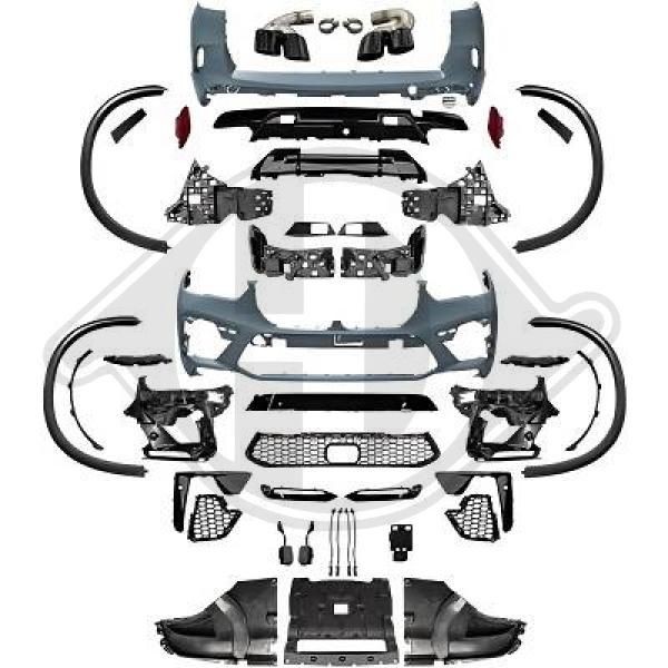 Stoßstange für BMW X5 (G05) M Competition 625 PS Benzin 460 kW 2019 - 2024  S63 B44 B ▷ AUTODOC