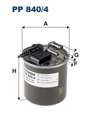 Great value for money - FILTRON Fuel filter PP 840/4