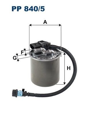 Great value for money - FILTRON Fuel filter PP 840/5