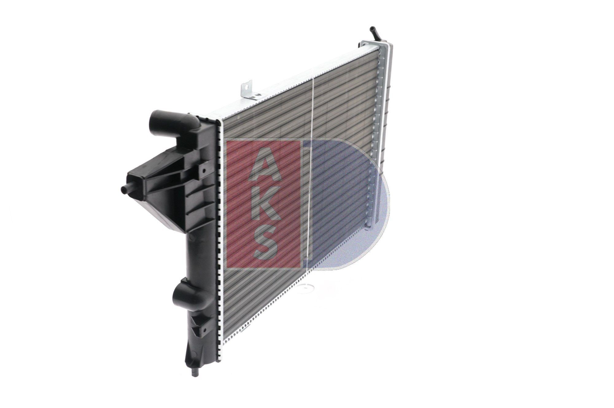 AKS DASIS 150570N Engine radiator 540 x 375 x 22 mm, Mechanically jointed cooling fins