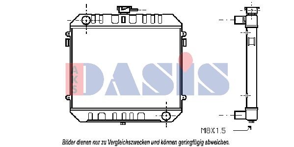 AKS DASIS 151380N Shock Absorber, cab suspension 1 302 008