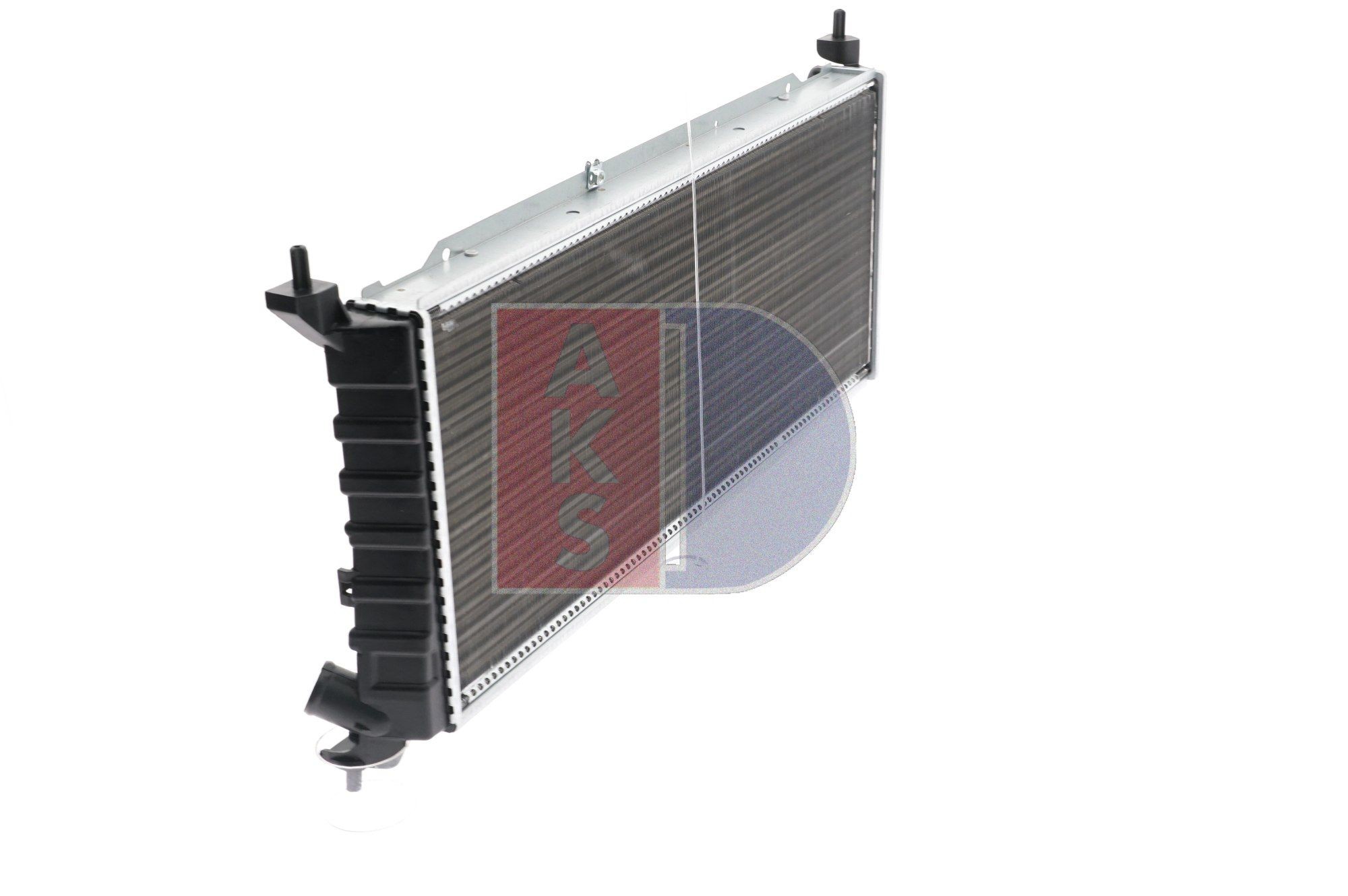 AKS DASIS 151620N Engine radiator 650 x 262 x 32 mm, Mechanically jointed cooling fins