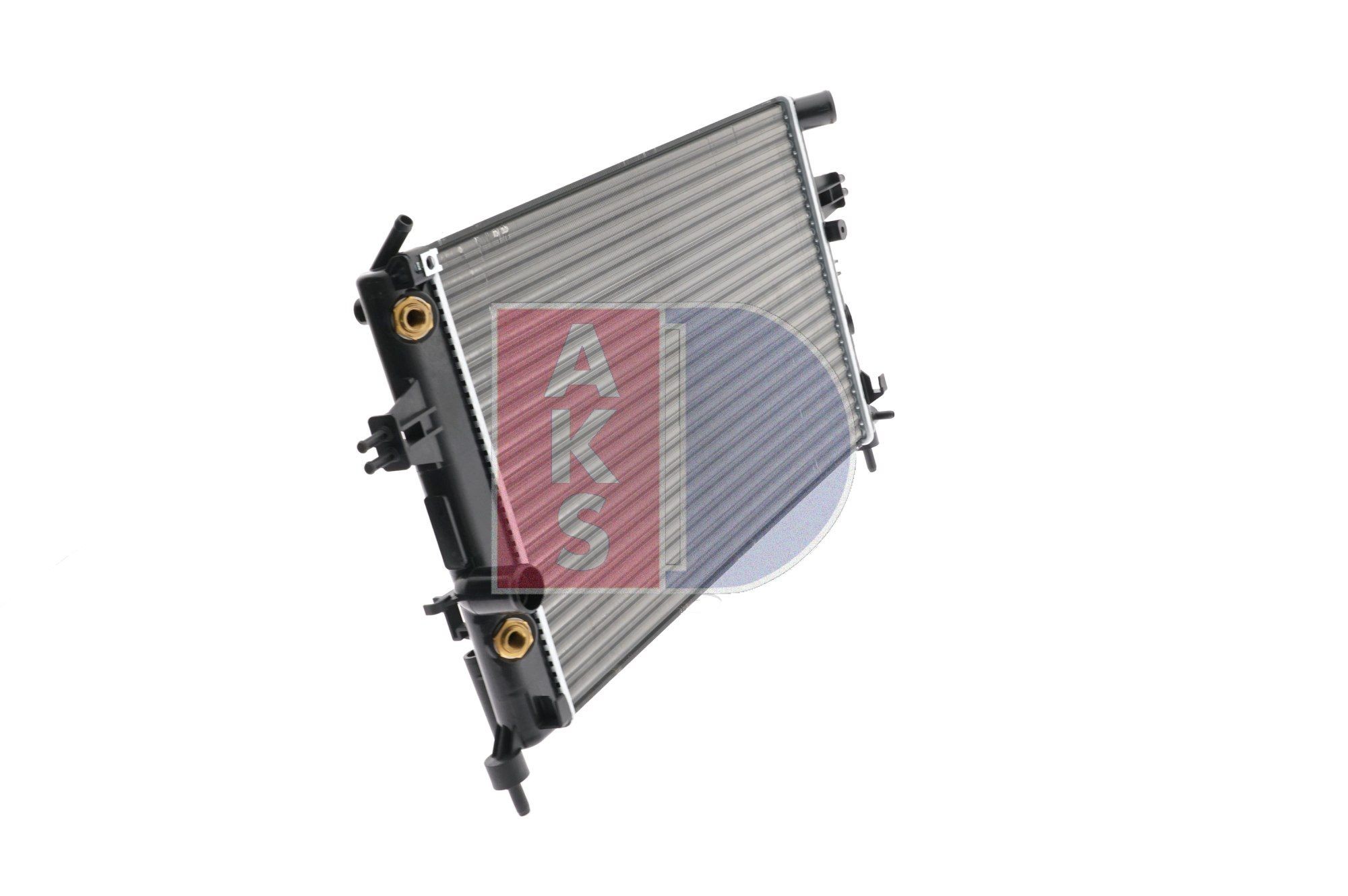 151640N Radiator 151640N AKS DASIS 600 x 358 x 26 mm, Automatic Transmission, Mechanically jointed cooling fins