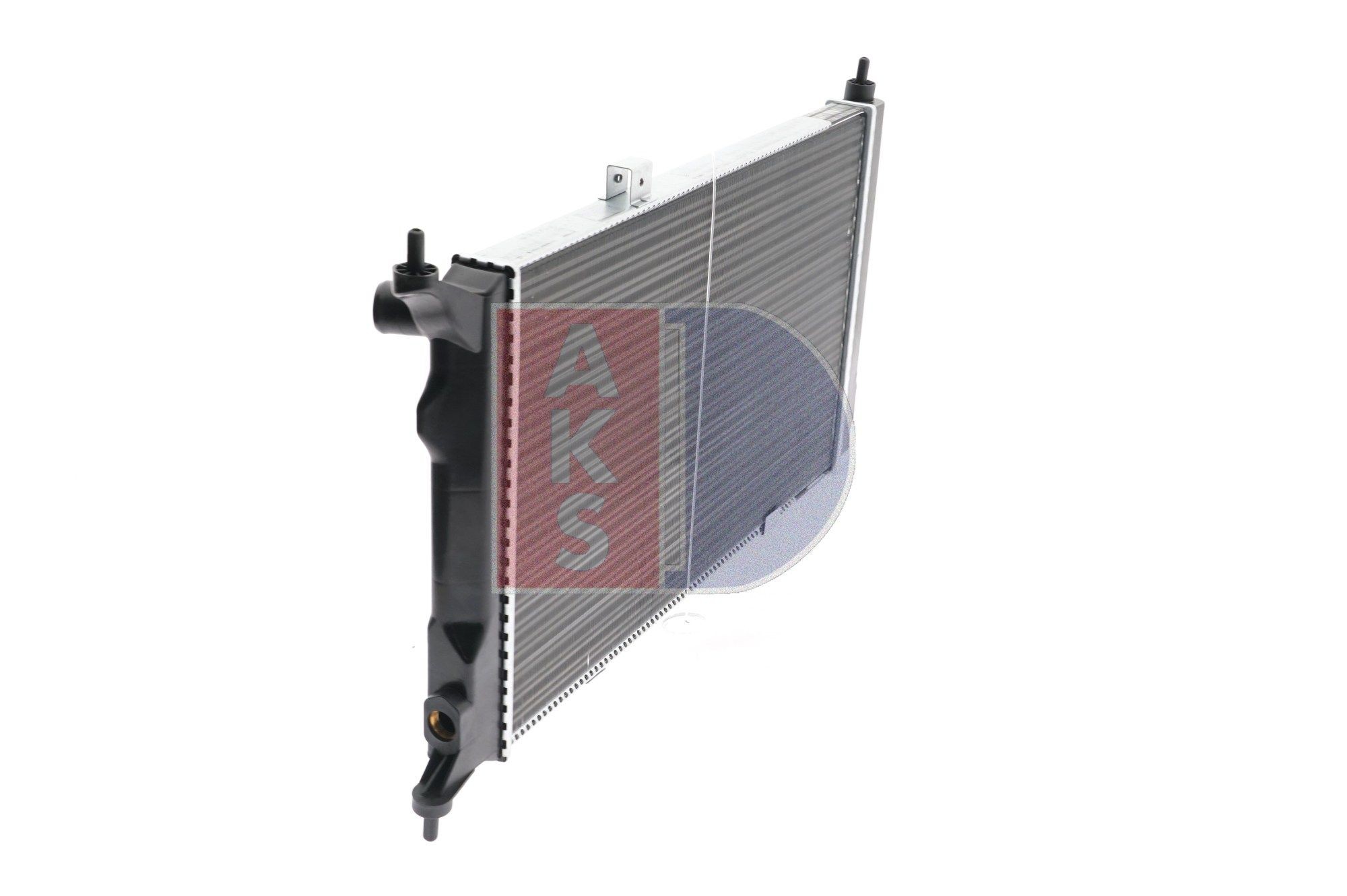 AKS DASIS 151720N Engine radiator 590 x 365 x 28 mm, Mechanically jointed cooling fins