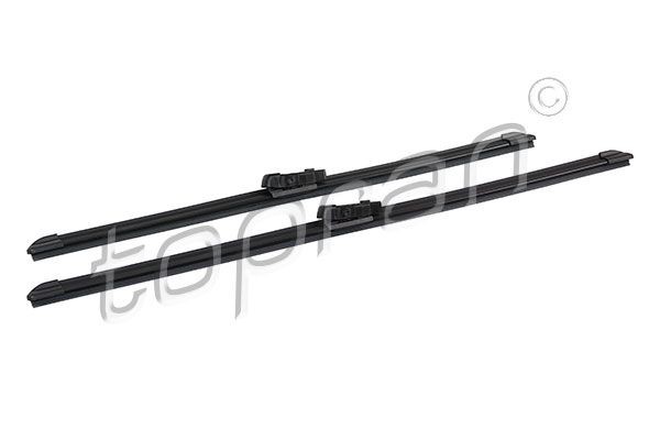 Opel ASTRA Windscreen wiper blades 17238992 TOPRAN 119 221 online buy