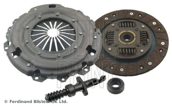 BLUE PRINT three-piece, with synthetic grease, with clutch release bearing, with clutch slave cylinder, 230mm Ø: 230mm Clutch replacement kit ADBP300086 buy
