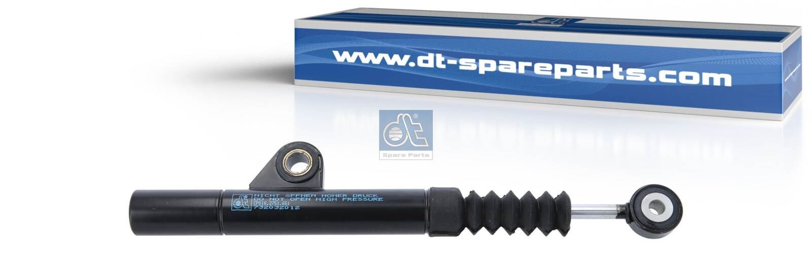 DT Spare Parts Vibratiedemper, Poly V-riem voor SCANIA - artikelnummer: 4.70733