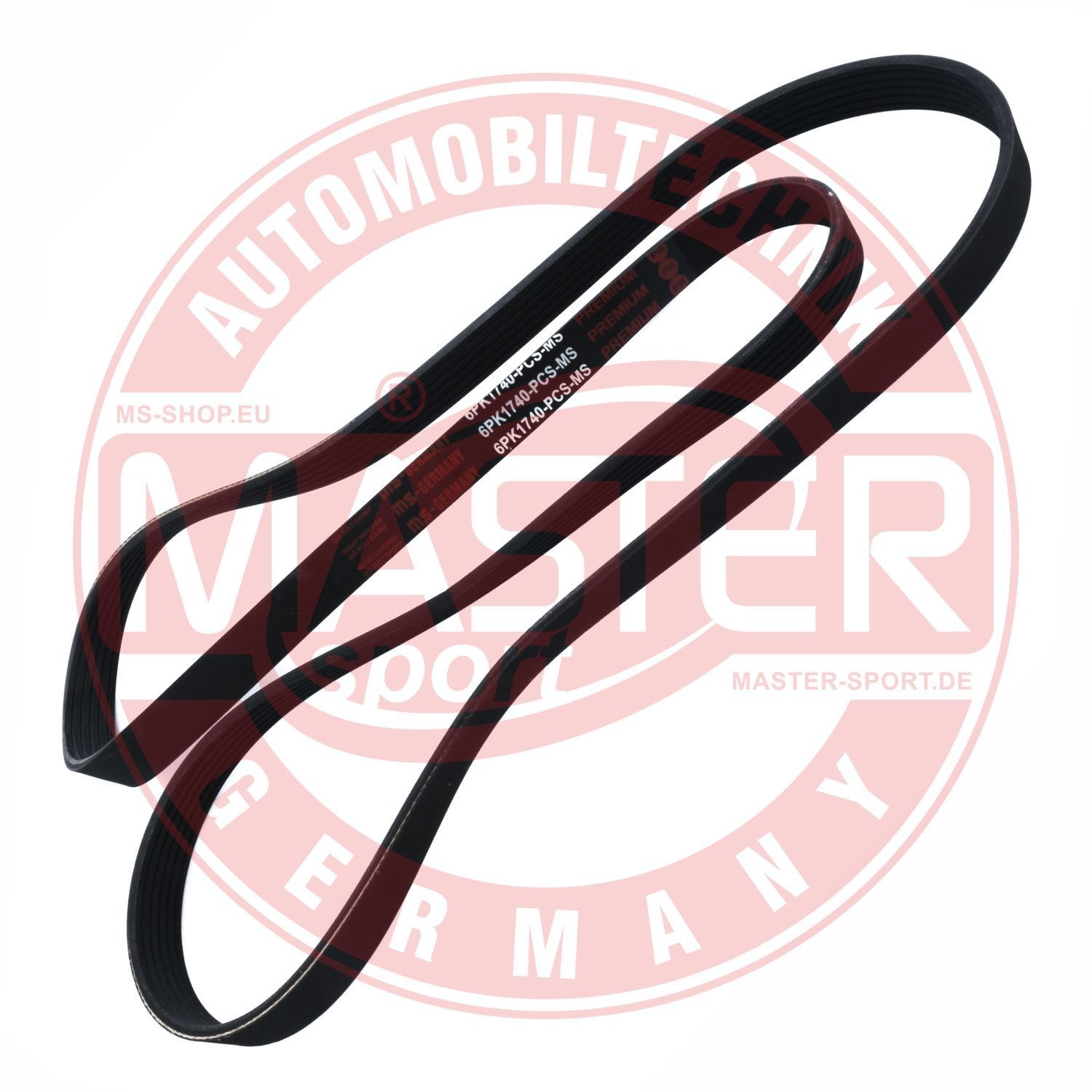 Audi Q5 Ribbed belt 17241611 MASTER-SPORT 6PK1740-PCS-MS online buy