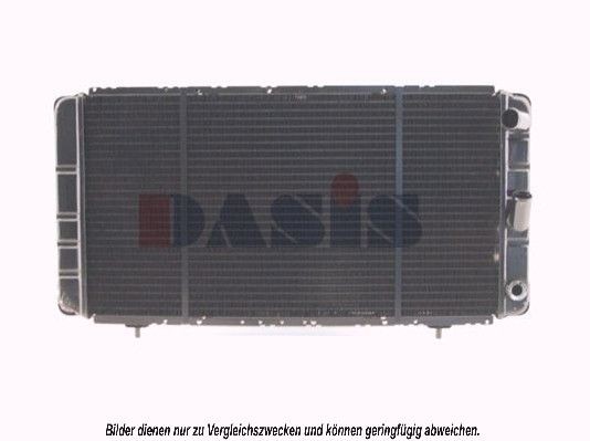 AKS DASIS 180330N Engine radiator 670 x 355 x 22 mm