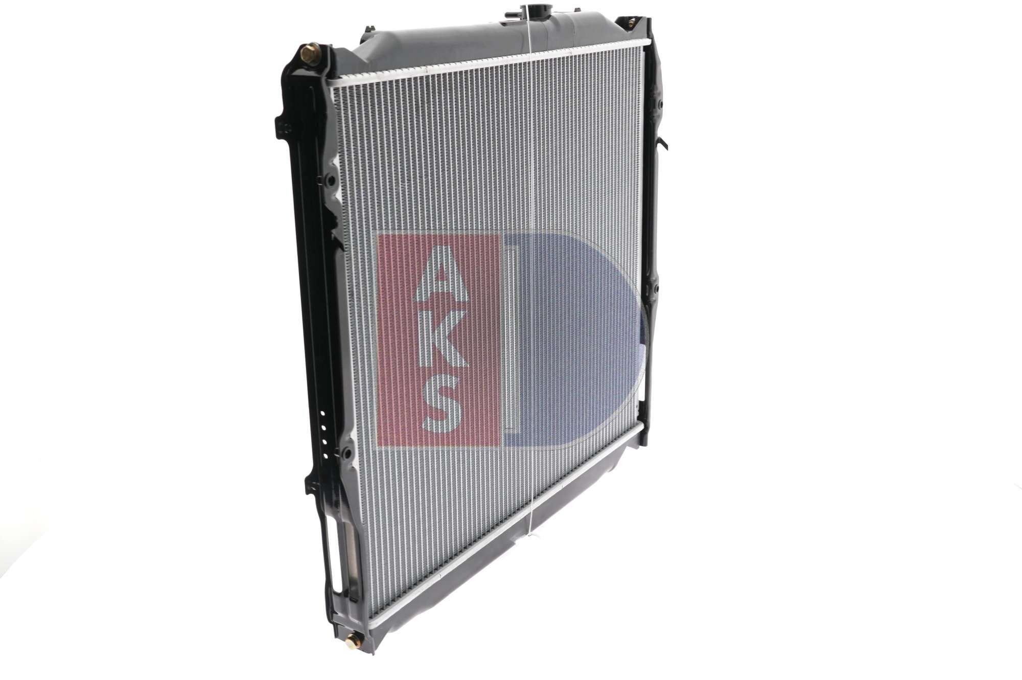 AKS DASIS 210025N Engine radiator Aluminium, 575 x 643 x 24 mm, Brazed cooling fins