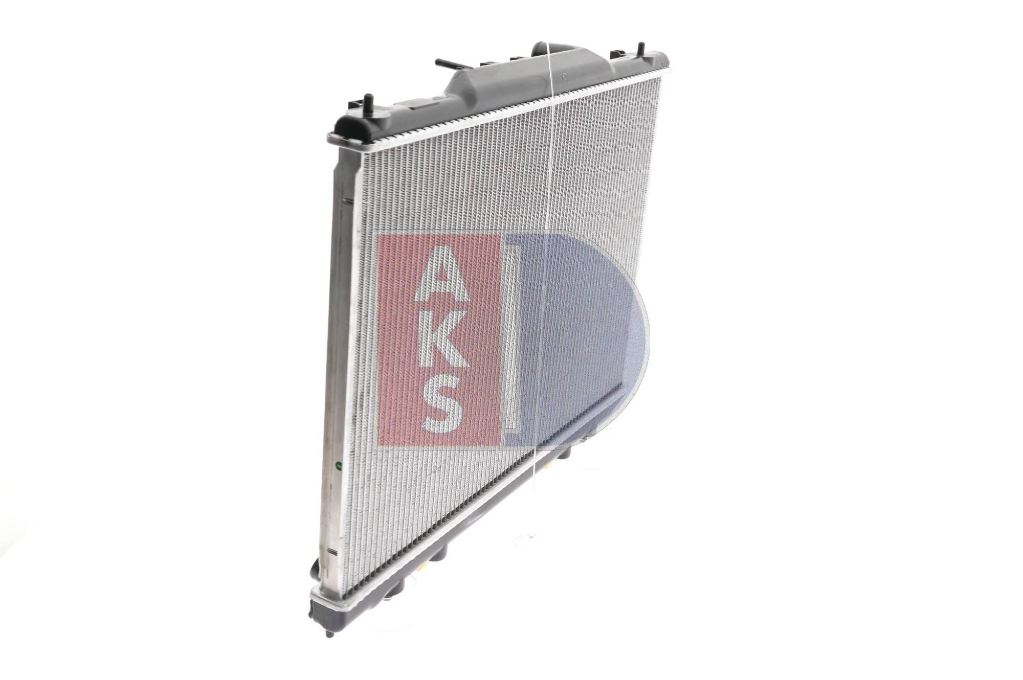 AKS DASIS 210074N Engine radiator Aluminium, 475 x 698 x 27 mm, Brazed cooling fins