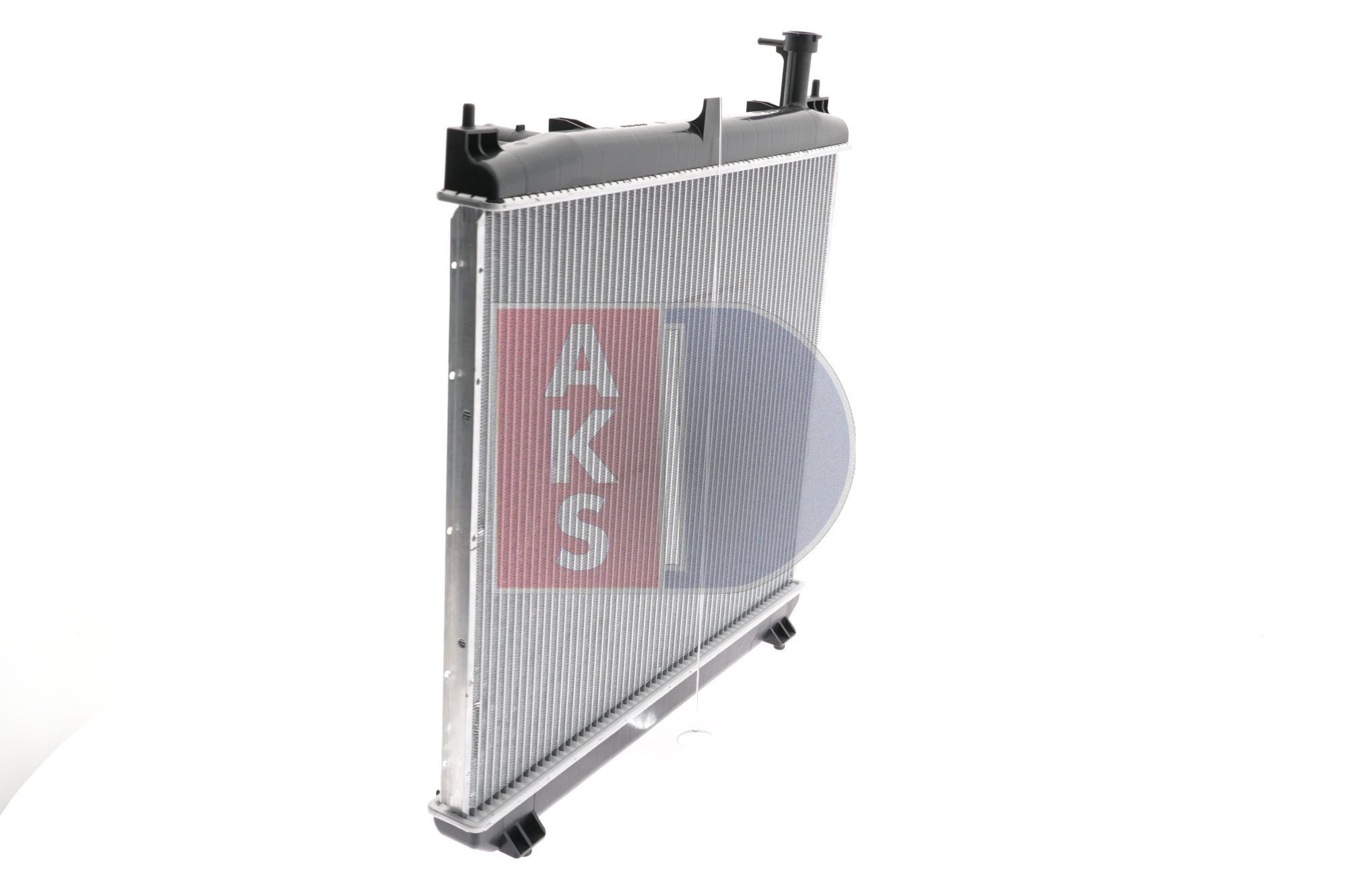 AKS DASIS 213810N Engine radiator 525 x 613 x 35 mm, Brazed cooling fins