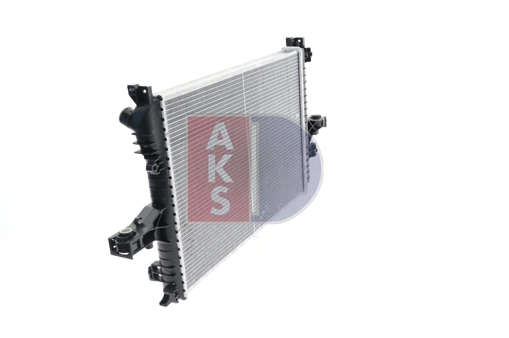 AKS DASIS 220001N Engine radiator 622 x 426 x 40 mm, Brazed cooling fins