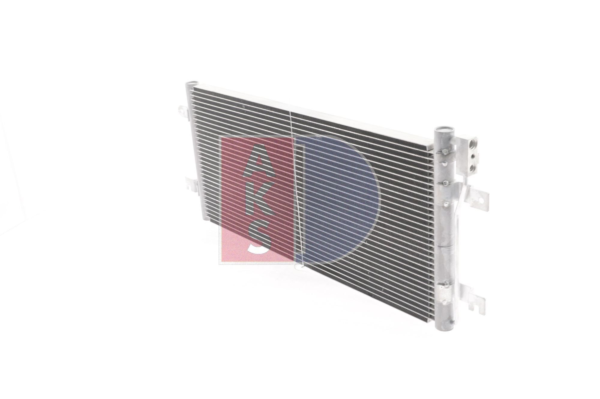 AKS DASIS 242050N Air condenser without dryer, 11,8mm, 7,6mm, 635mm