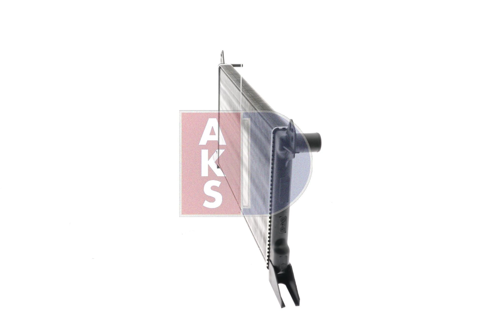 AKS DASIS 250570N Engine radiator Aluminium, 600 x 335 x 34 mm, Mechanically jointed cooling fins