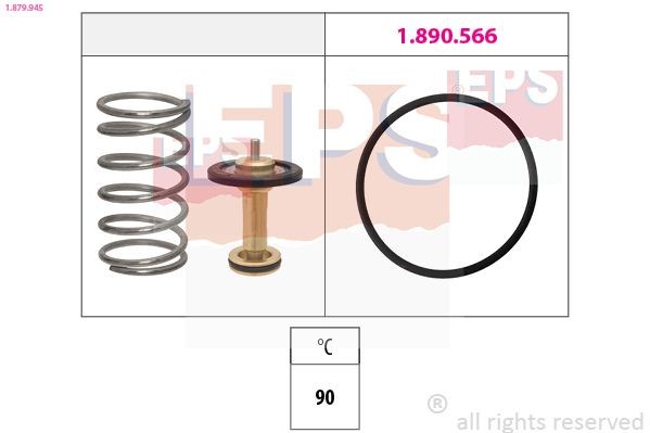 Great value for money - EPS Engine thermostat 1.879.945