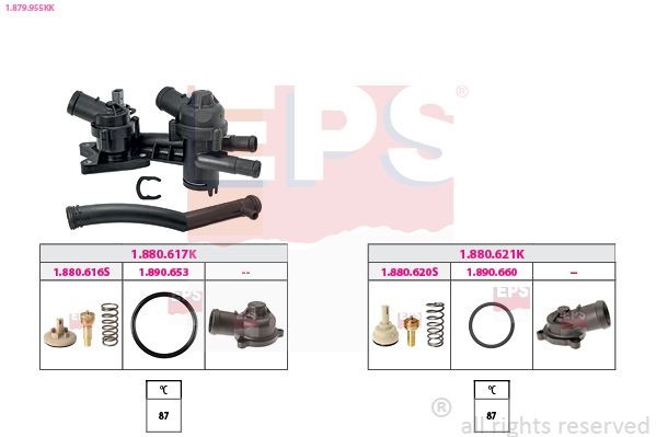 Great value for money - EPS Engine thermostat 1.879.955KK