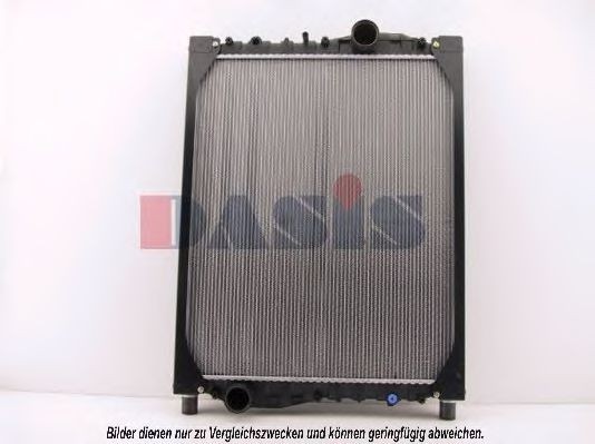 AKS DASIS 261890T Engine radiator 81061016451