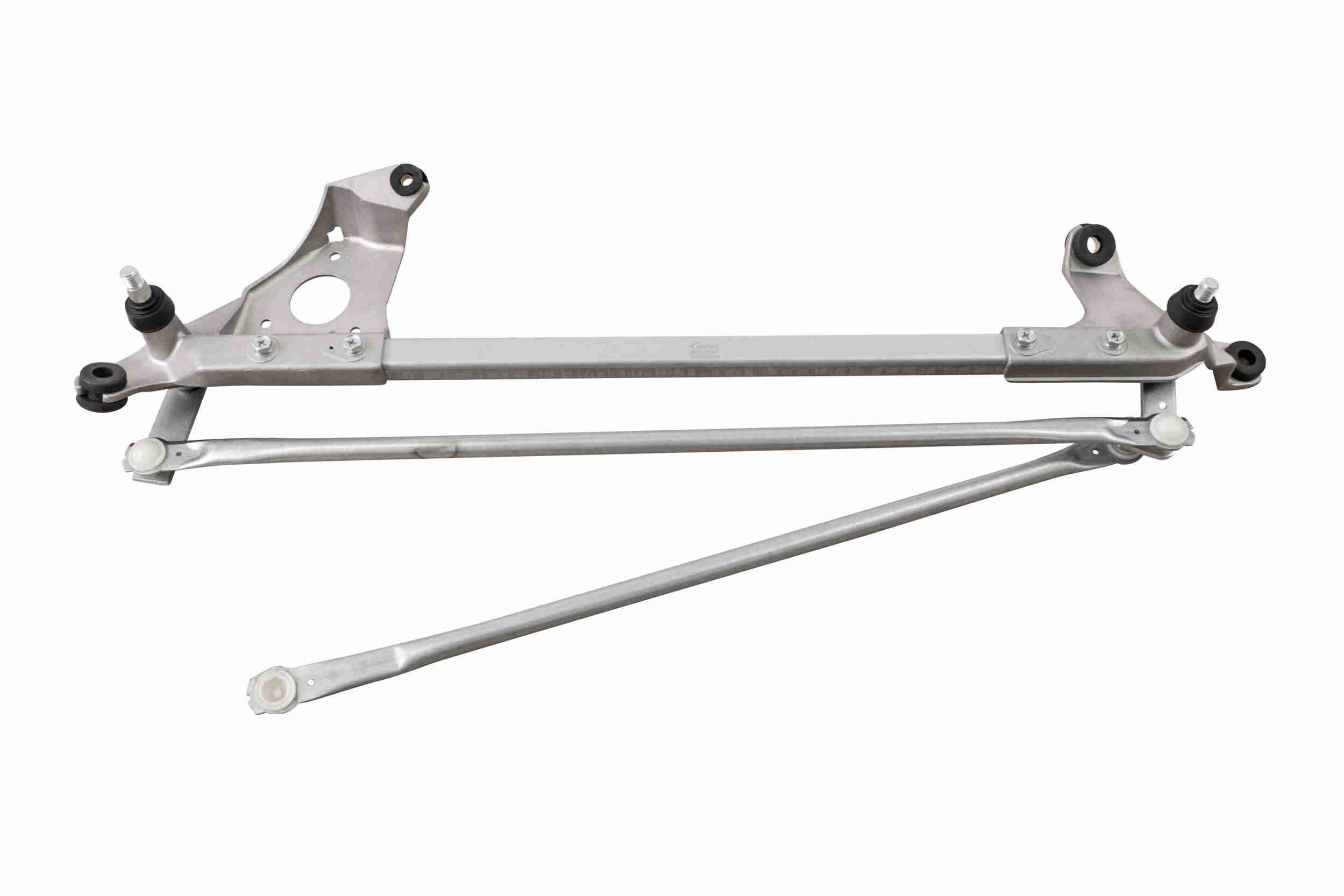 A26-0344 ACKOJA Windscreen wiper linkage HONDA for left-hand drive vehicles, Front, without electric motor