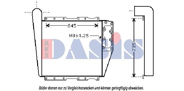AKS DASIS Intercooler, charger 267020N buy