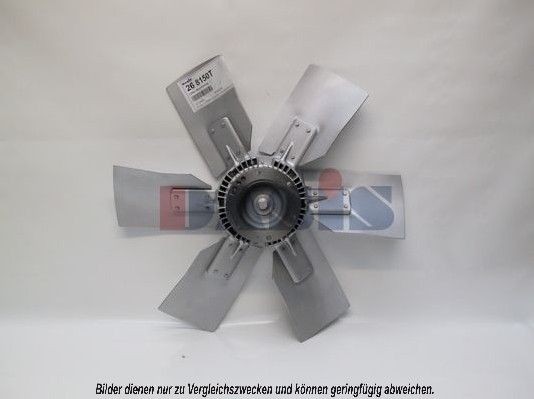 AKS DASIS 268150N Fan, radiator Ø: 620 mm