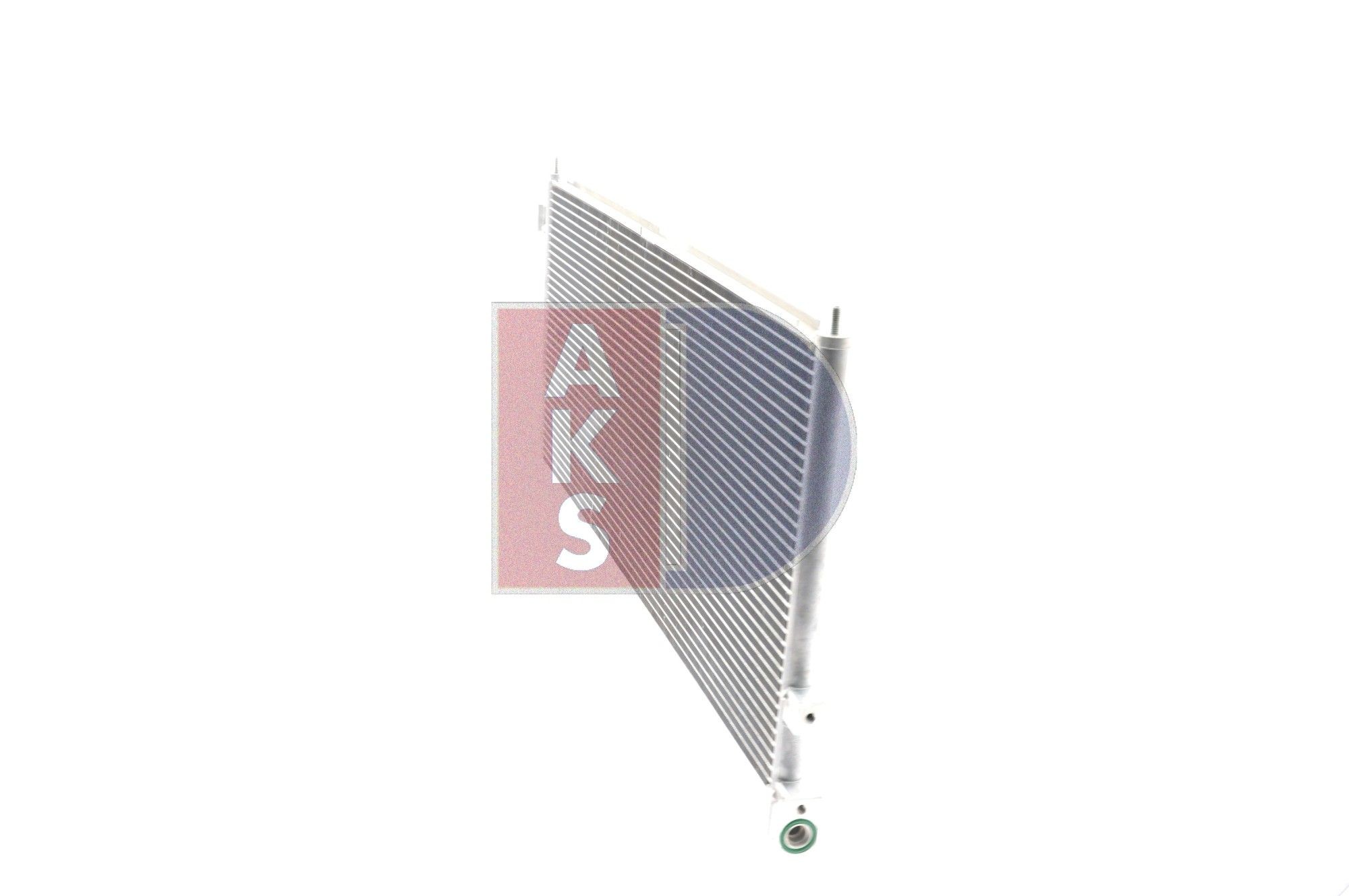 AKS DASIS 282001N Air condenser without dryer, 14,5mm, 14,5mm, 795mm