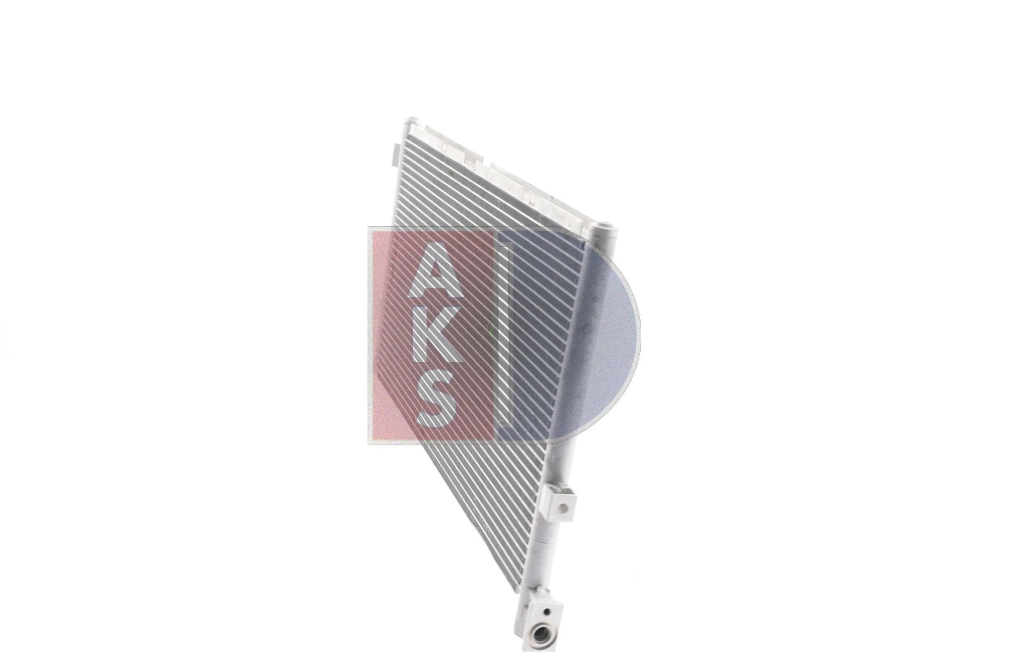 AKS DASIS 282002N Air condenser without dryer, 14,5mm, 14,5mm, 625mm