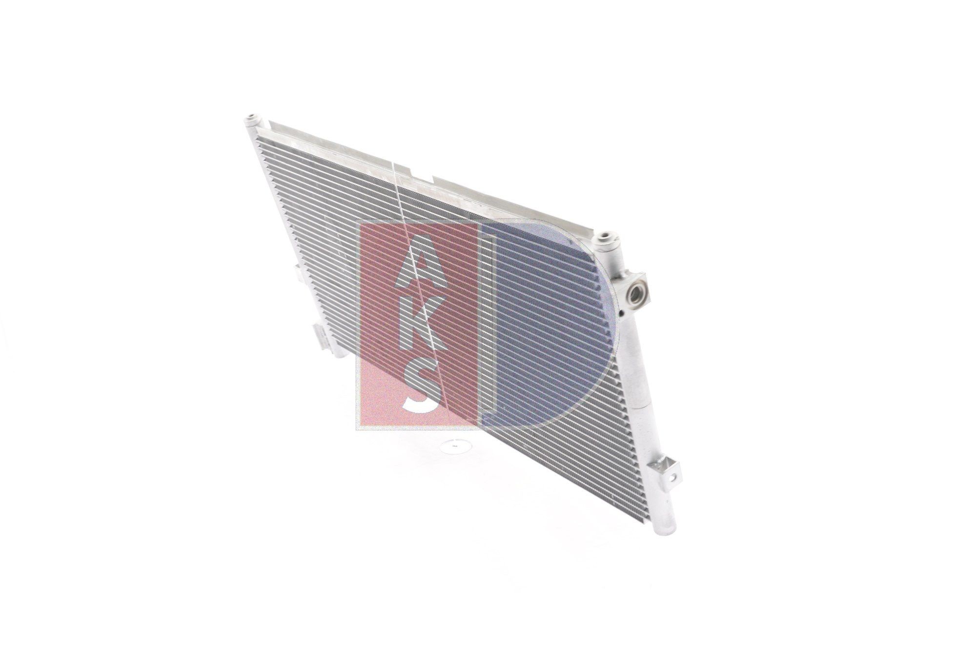 AKS DASIS 282002N Air condenser without dryer, 14,5mm, 14,5mm, 625mm