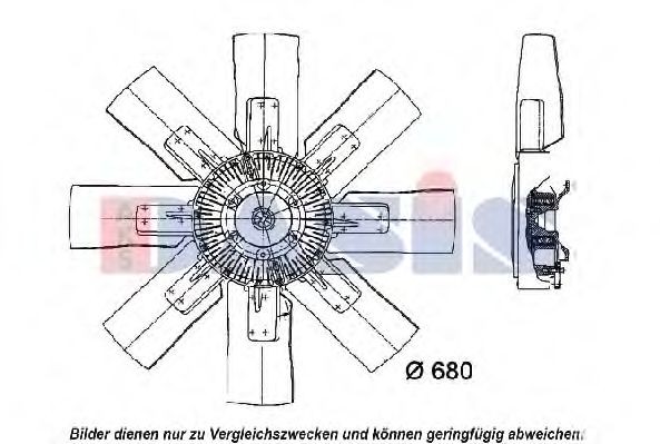 AKS DASIS Ø: 680 mm Cooling Fan 288510T buy