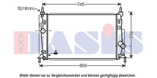 AKS DASIS Core Dimensions: 660x349x38 Radiator 290260N buy