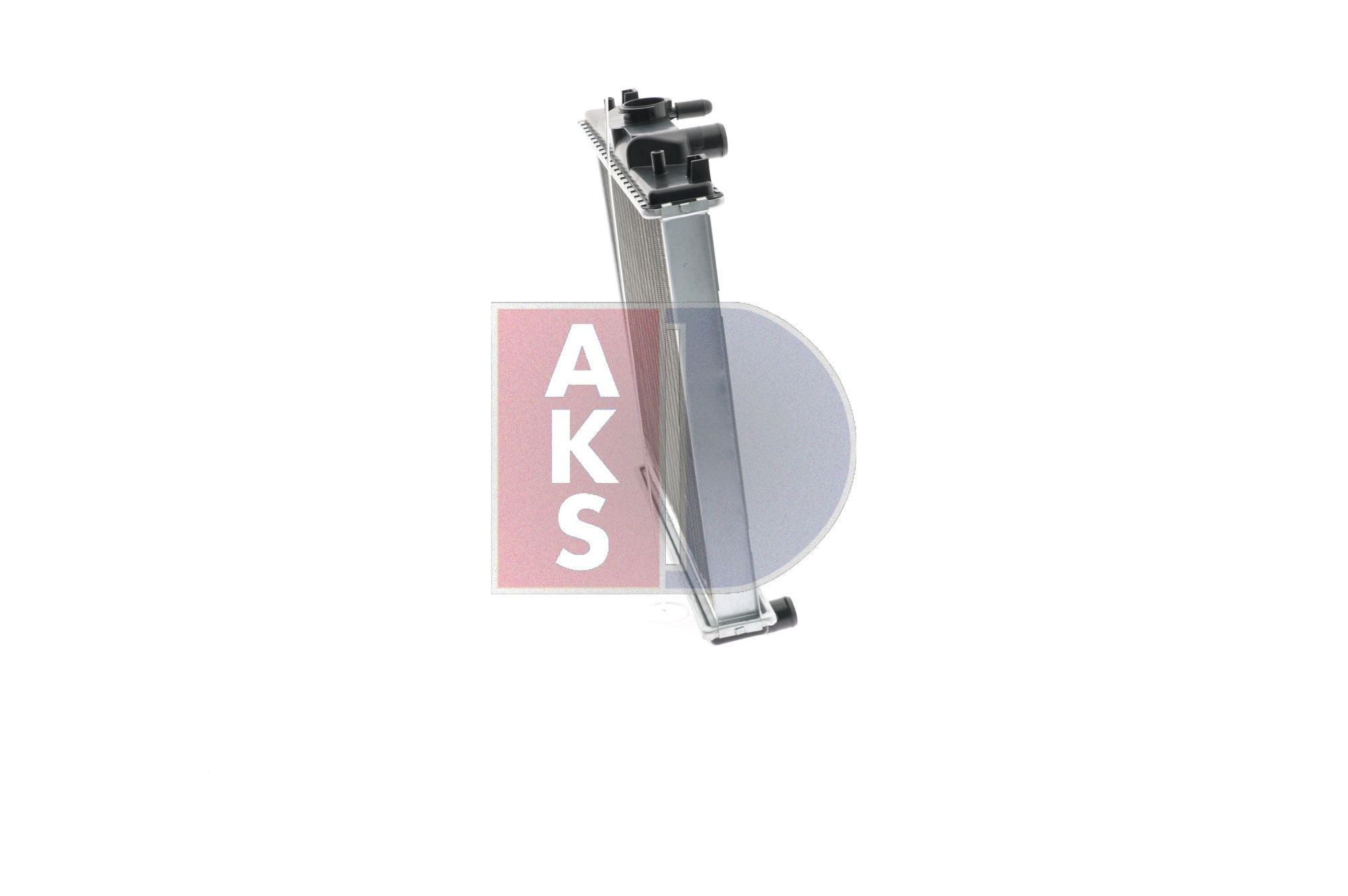 AKS DASIS 320300N Radiateur van de motor Aluminium, 325 x 348 x 16 mm, Koelribben mechanisch gelast