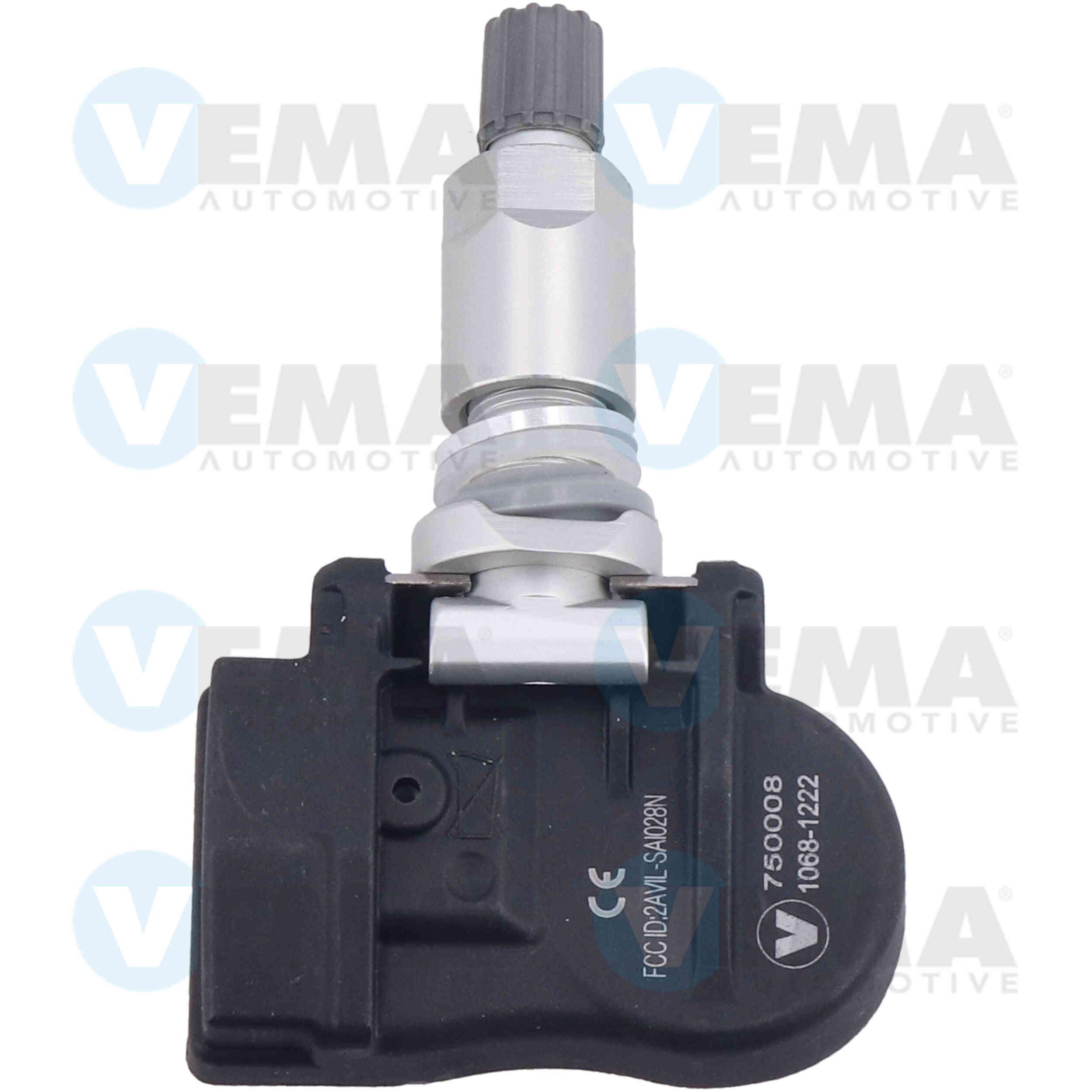 Tyre pressure monitoring system VEMA Rear Axle both sides, Front axle both sides - 750008