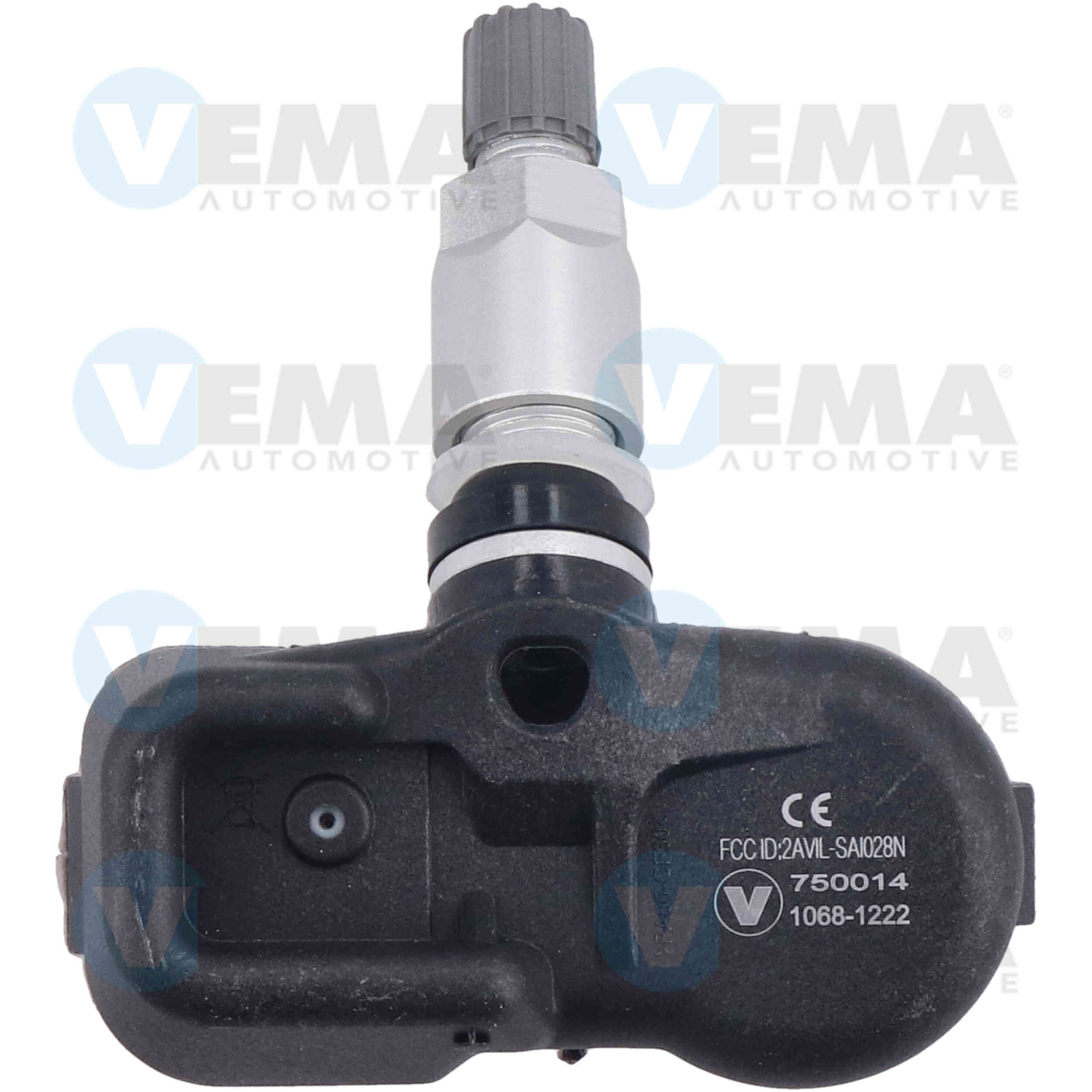 Tyre pressure monitor VEMA Rear Axle both sides, Front axle both sides - 750014