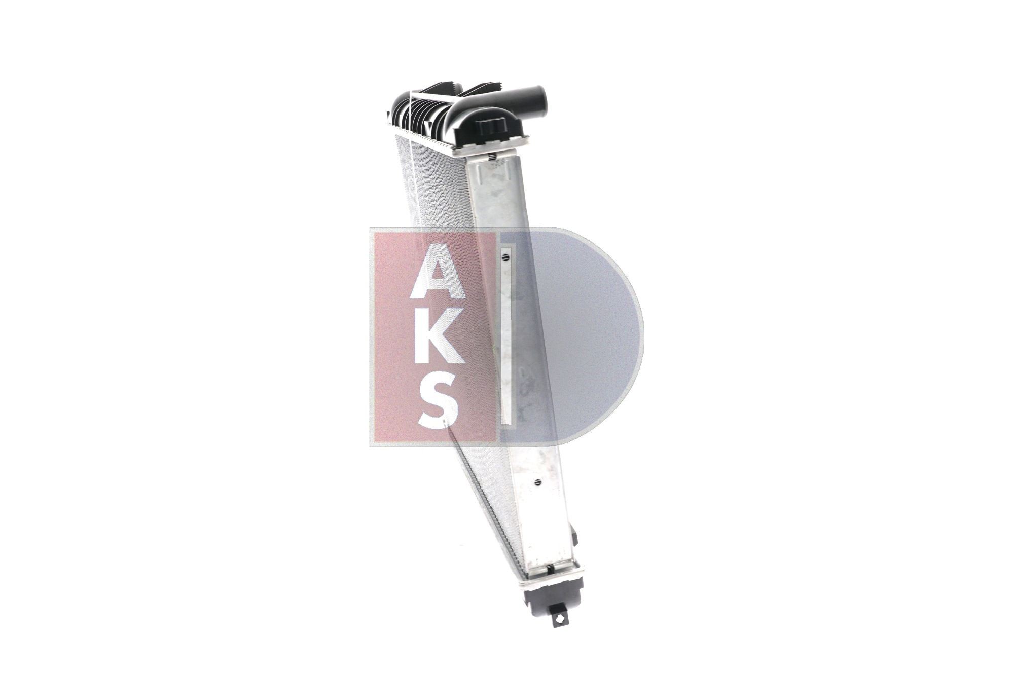 AKS DASIS 370610N Engine radiator Aluminium, 485 x 562 x 52 mm, Brazed cooling fins