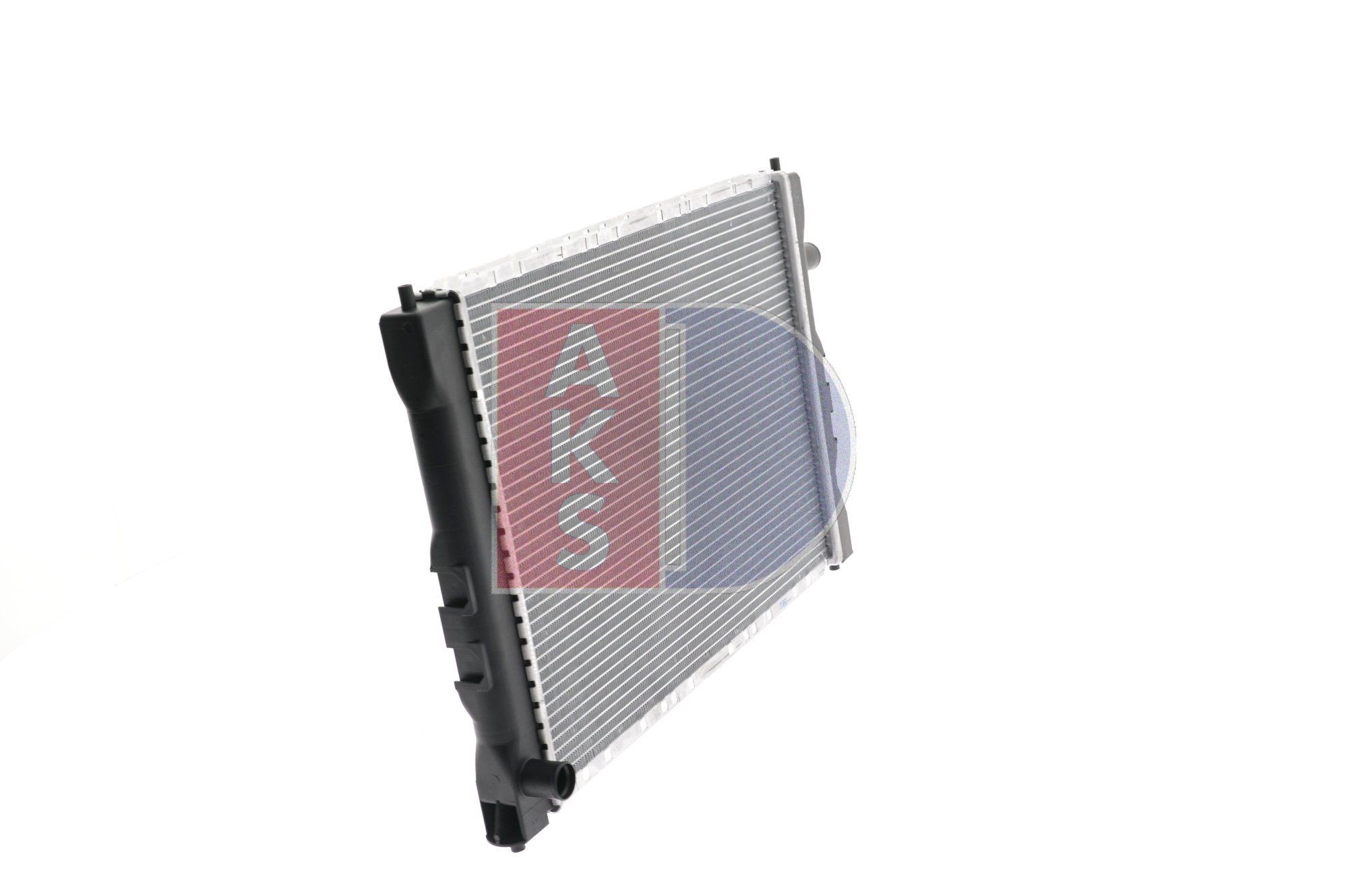370620N Radiator 370620N AKS DASIS Aluminium, 522 x 400 x 25 mm, Brazed cooling fins