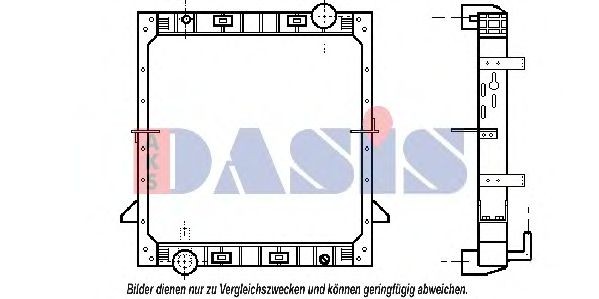 AKS DASIS Core Dimensions: 900x748 Radiator 400000T buy