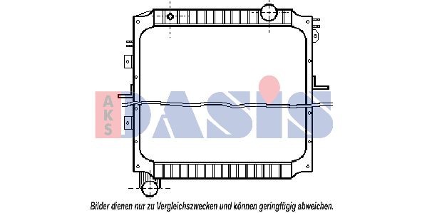 AKS DASIS Core Dimensions: 800x640x48 Radiator 400030N buy