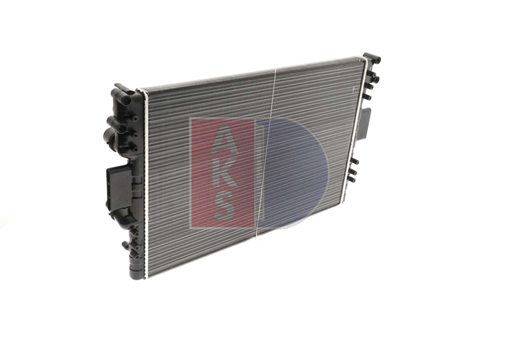 400850N Radiator 400850N AKS DASIS Aluminium, 650 x 440 x 36 mm, Mechanically jointed cooling fins