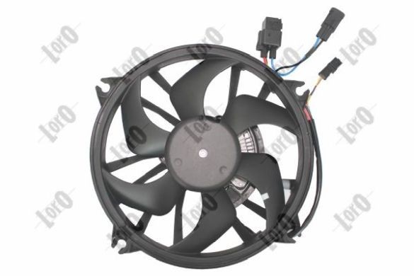 ABAKUS 038-014-0006 Fan, radiator Ø: 390 mm, 276W, without radiator fan shroud, with integrated relay