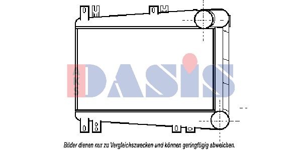 407020N AKS DASIS Ladeluftkühler für IVECO online bestellen