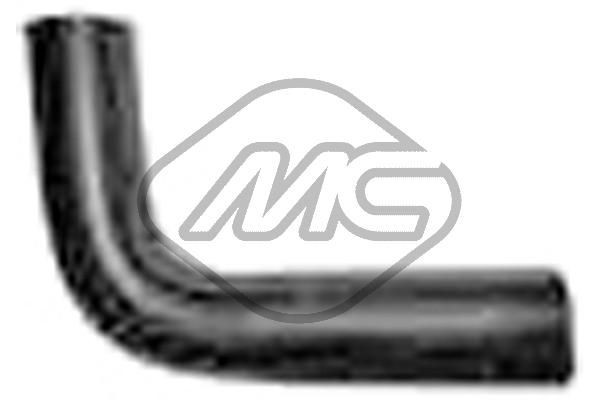 Metalcaucho 500046 Kühlerschlauch für MERCEDES-BENZ AXOR LKW in Original Qualität