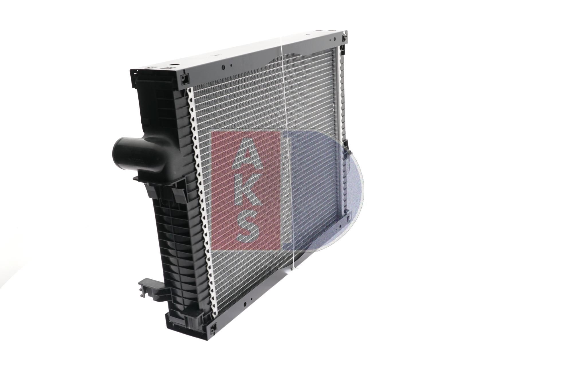 AKS DASIS 430600N Engine radiator Aluminium, 576 x 510 x 51 mm, Brazed cooling fins
