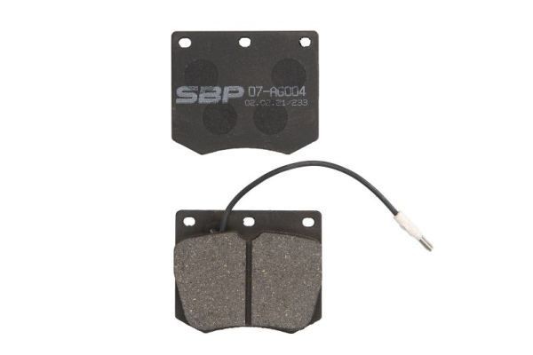SBP 07-AG004 Brake pad set
