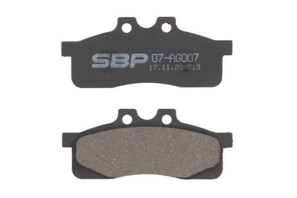 SBP Rear Axle Height: 46mm, Width: 110,5mm Brake pads 07-AG007 buy