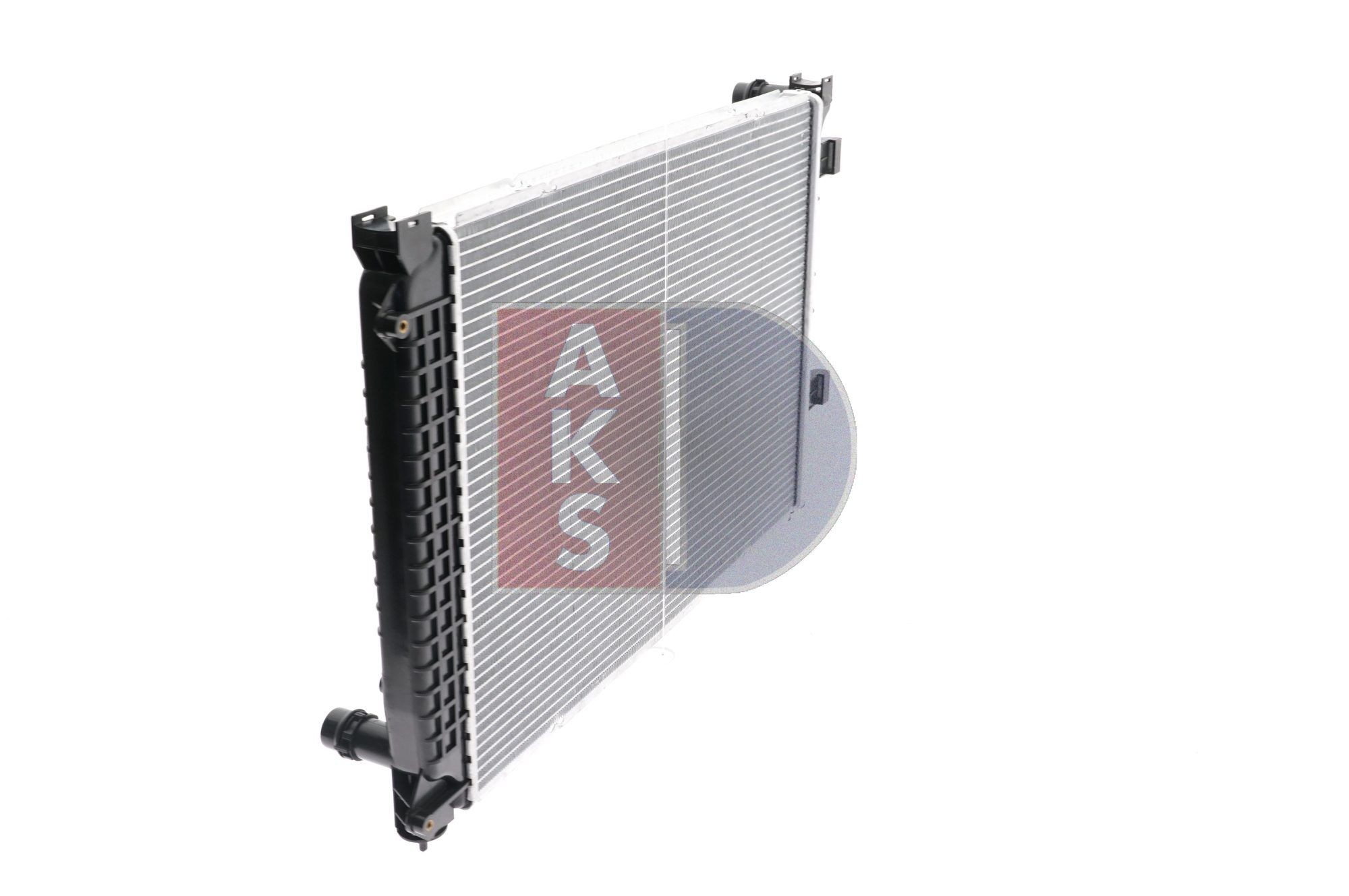 AKS DASIS 480140N Engine radiator 630 x 450 x 30 mm, Brazed cooling fins