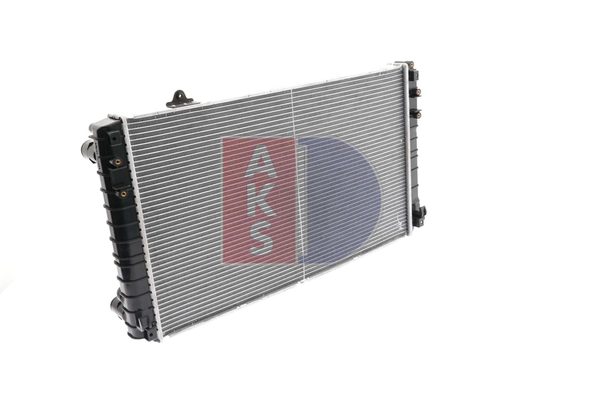 480380N Radiator 480380N AKS DASIS Aluminium, 720 x 440 x 43 mm, Brazed cooling fins