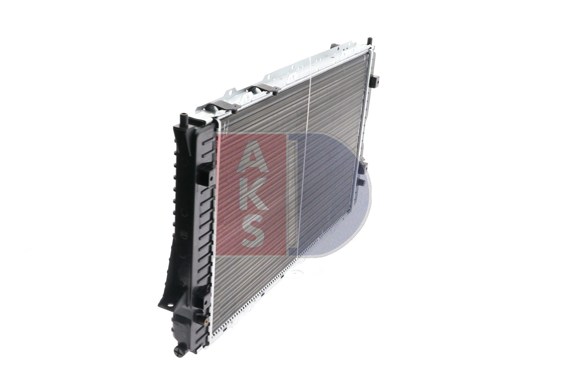 AKS DASIS 481100N Engine radiator 628 x 408 x 26 mm, Mechanically jointed cooling fins